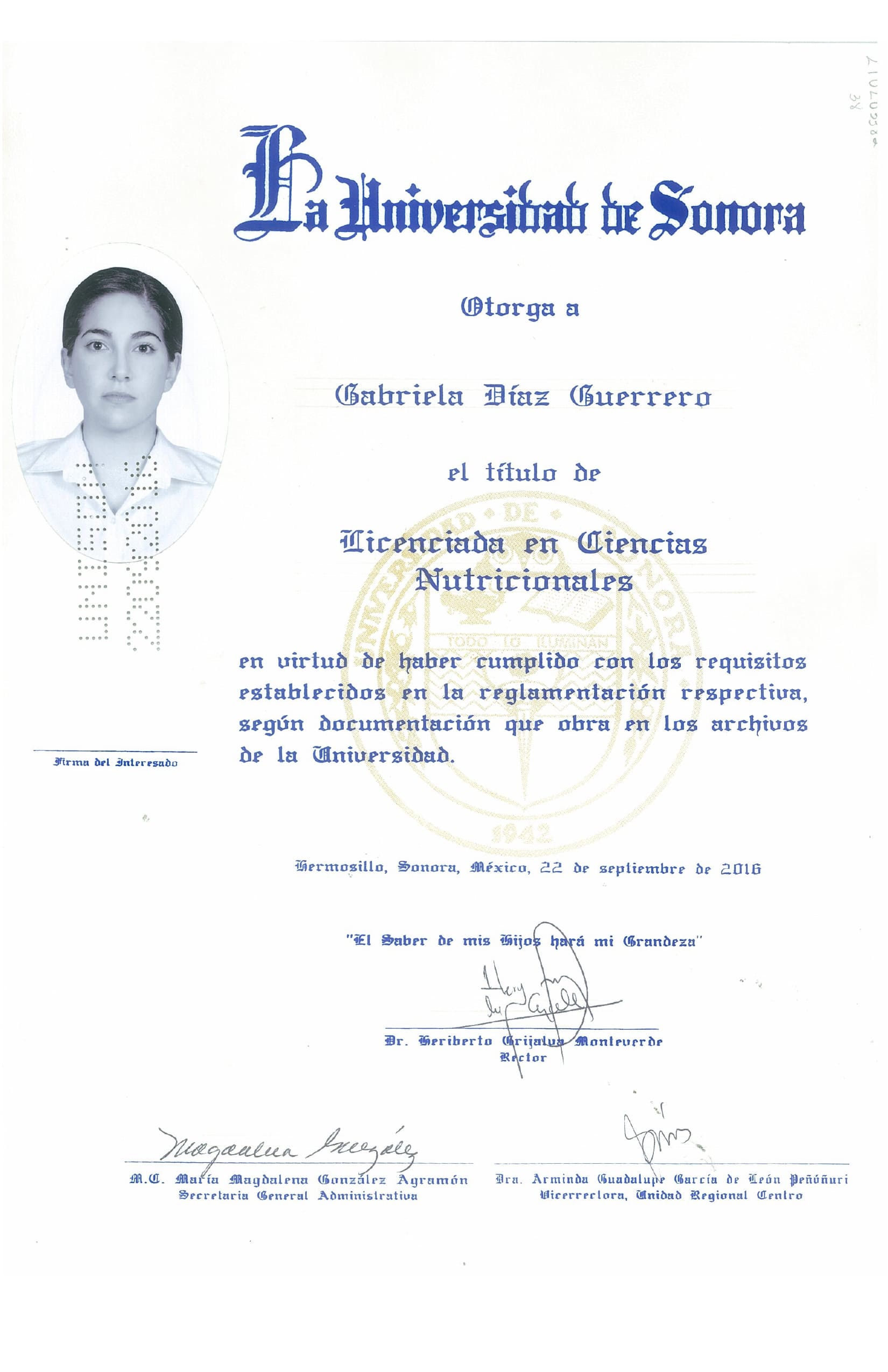 Certificado